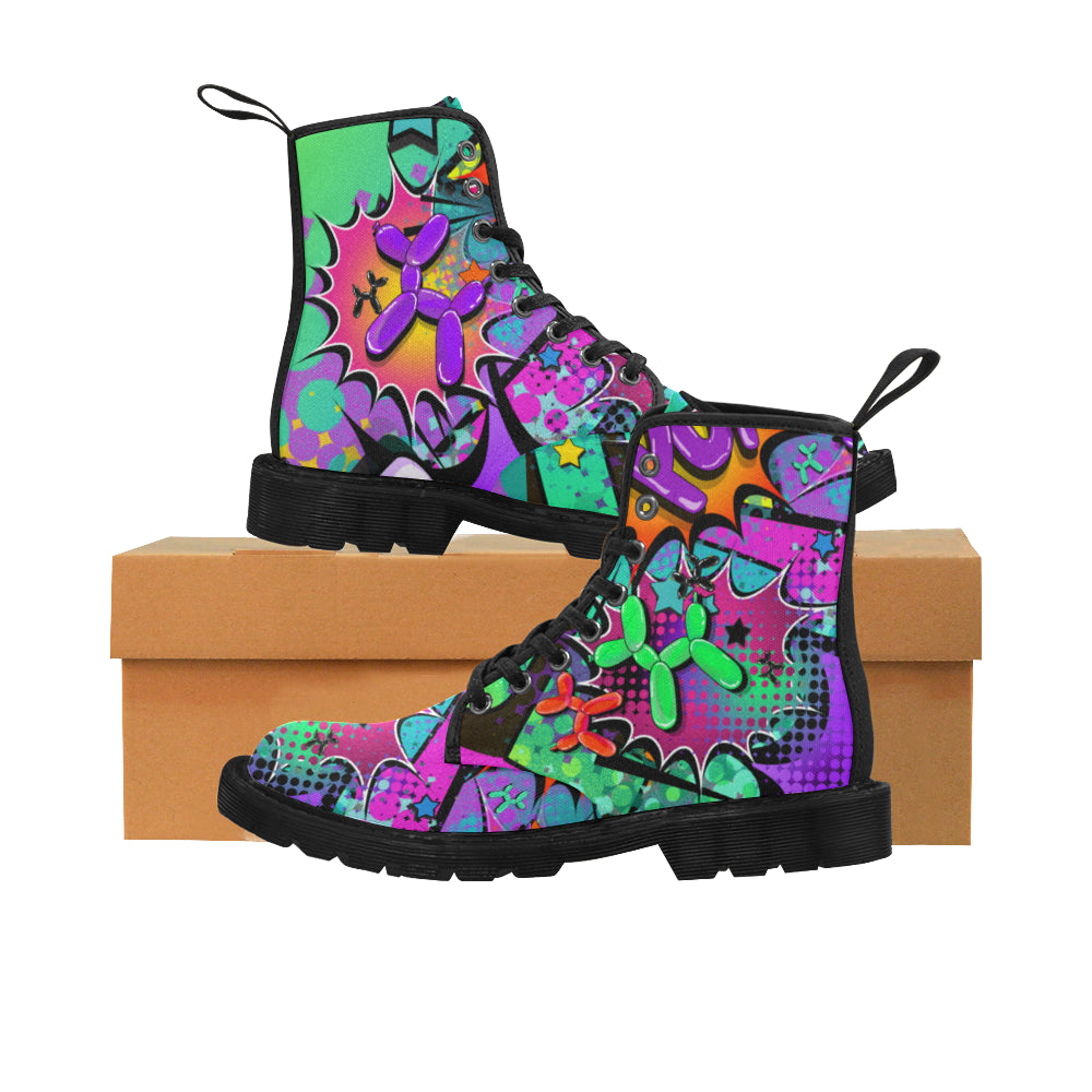 Sour Patch - Women's Ollie Combat Boots (SIZE US6.5-12)
