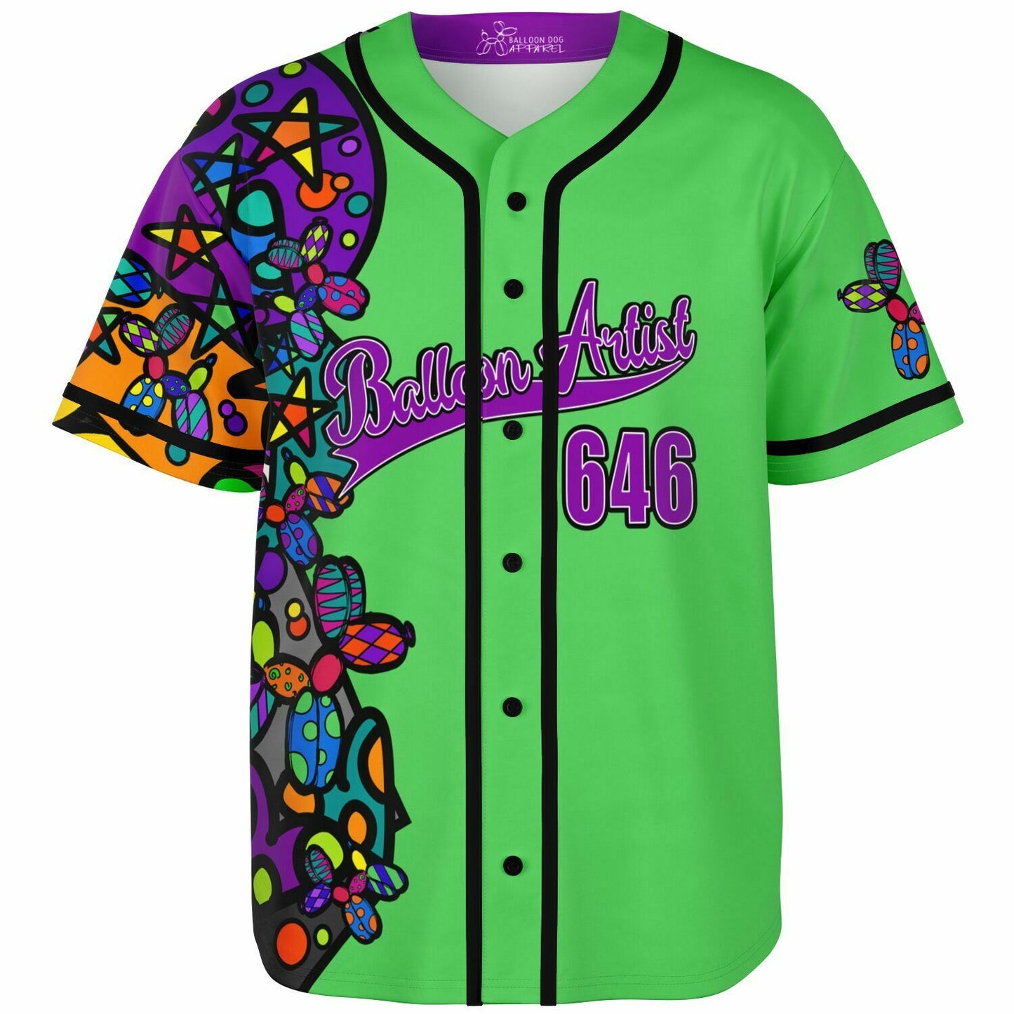 Balloon Twisting Baseball Jersey