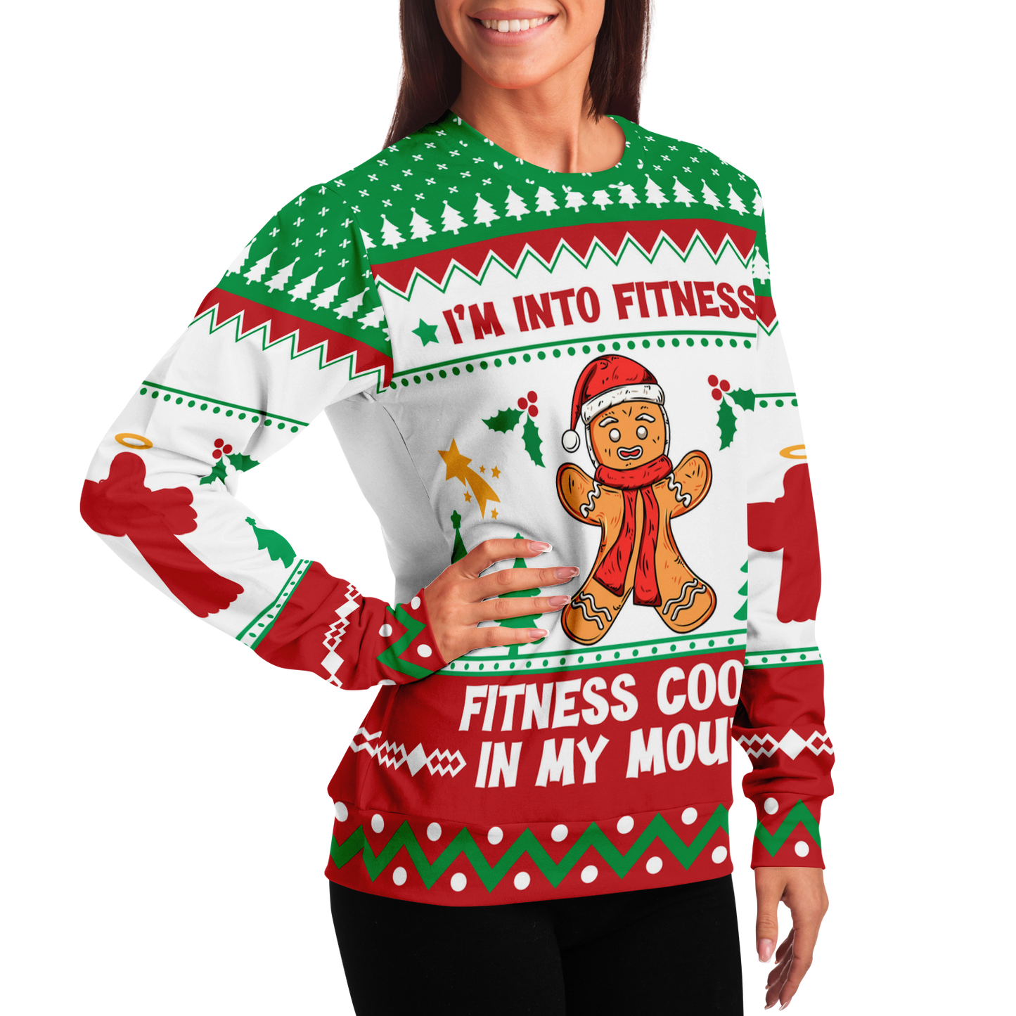 Fitness Cookie - Ugly Christmas Sweater