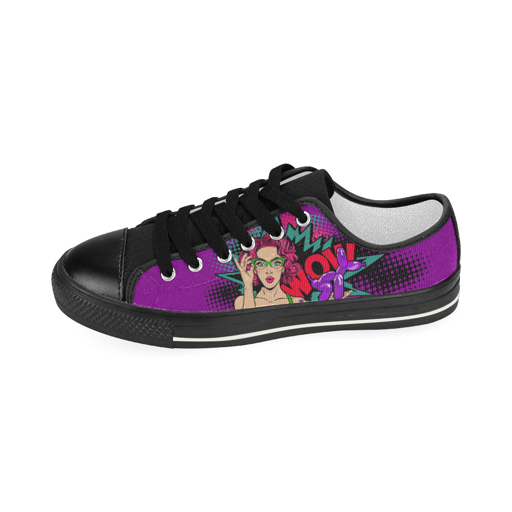 Miss Bonnie Purple - Women's Sully Canvas Shoes (SIZE 6-10)