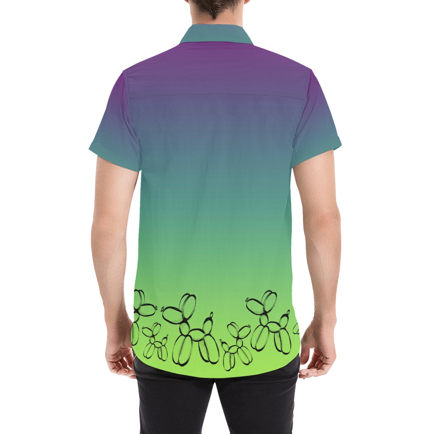 Sherbet Bomb - Nate Short Sleeve Shirt (Small-5XL)