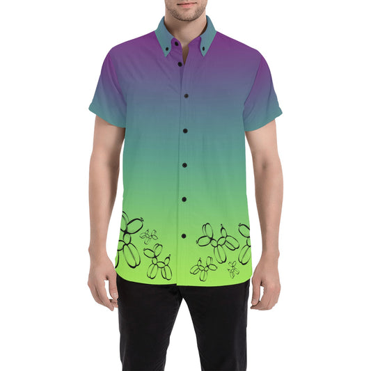 Sherbet Bomb - Nate Short Sleeve Shirt (Small-5XL)