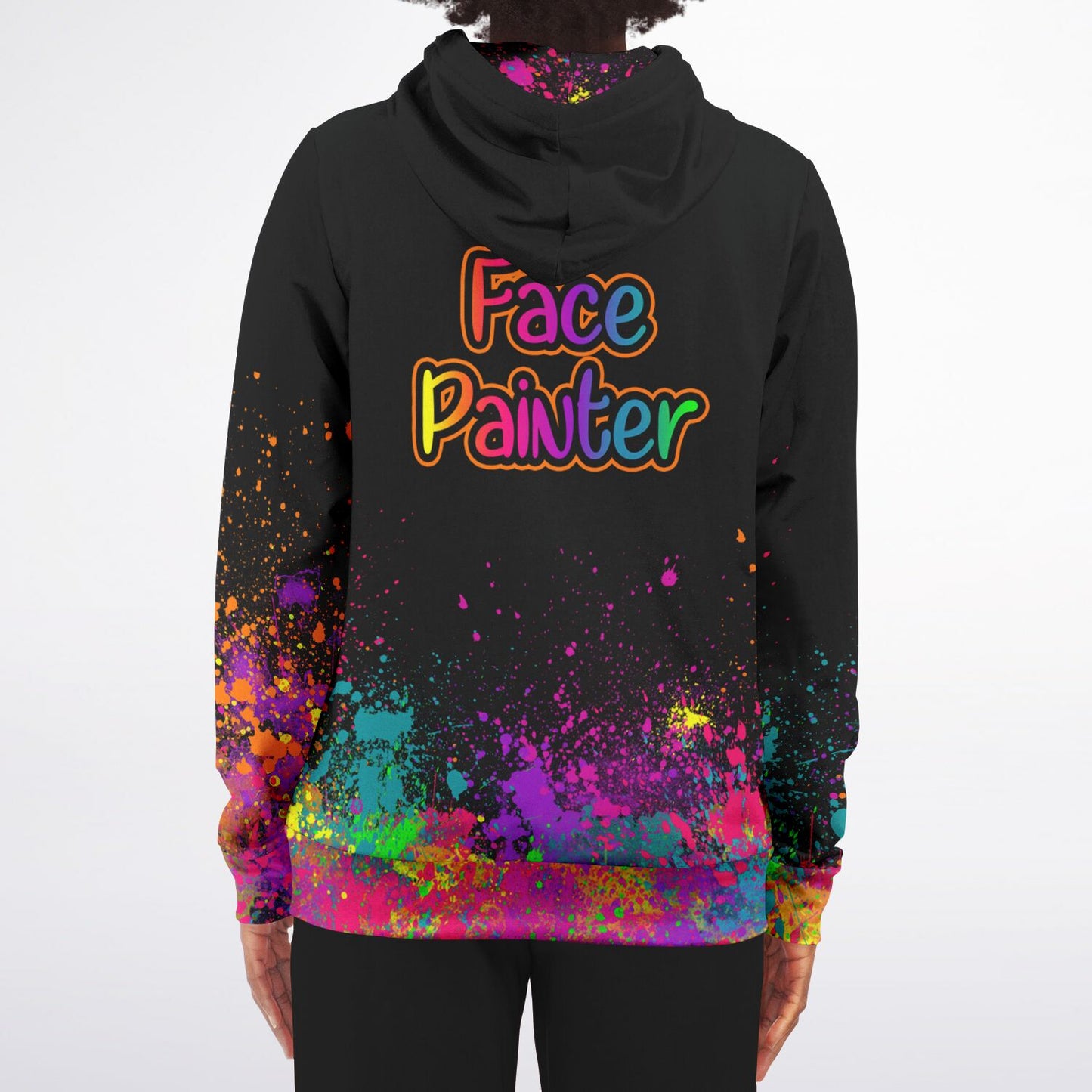 zip hoodie for face painters
