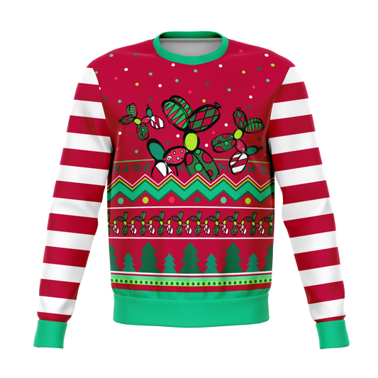 Ugly Balloon Dog Christmas Sweater