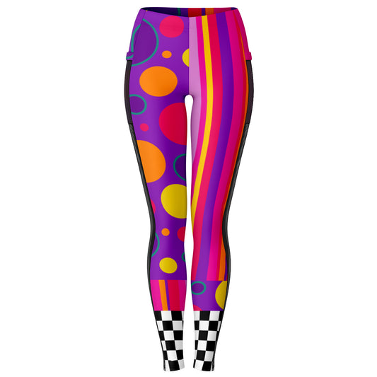 Lollipop - Leggings with Mesh Pockets