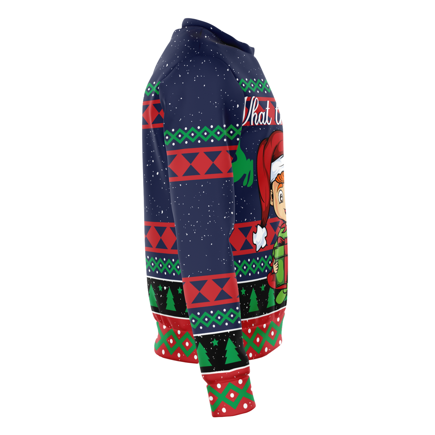 What The Elf - Ugly Christmas Sweater