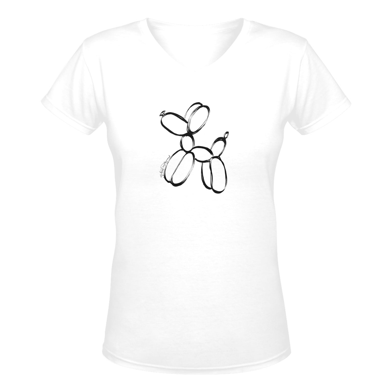 Balloon Dog Sketch T-Shirt