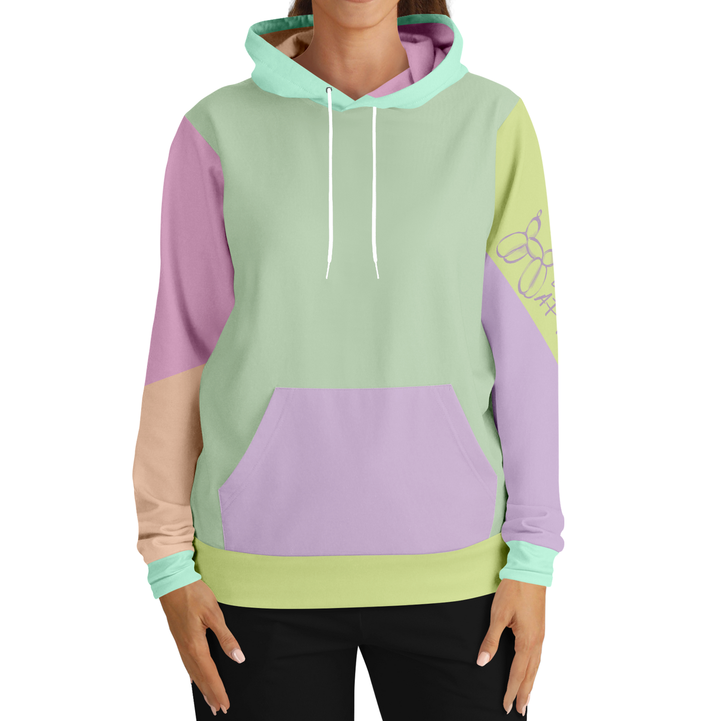 Multi coloured hoodie Balloons