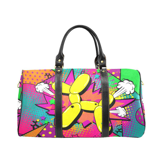 Technicolor Dog -Tam Travel Bag