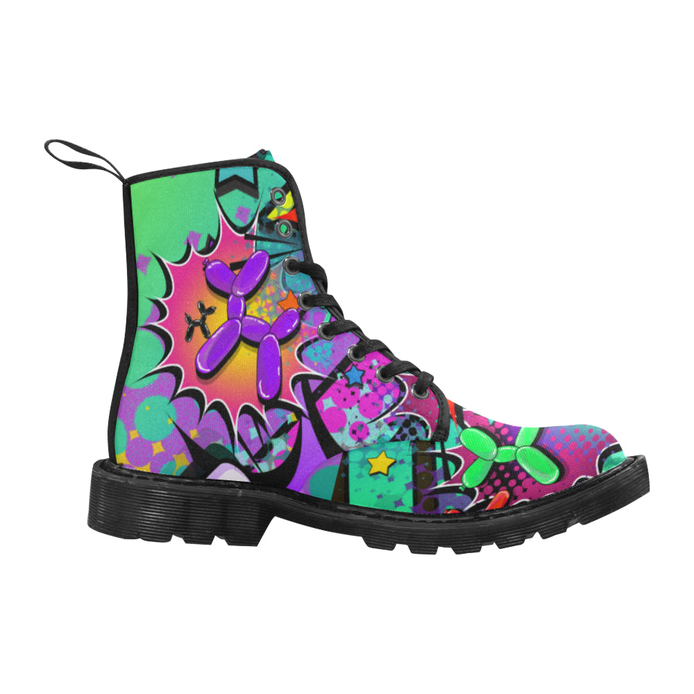Sour Patch - Women's Ollie Combat Boots (SIZE US6.5-12)