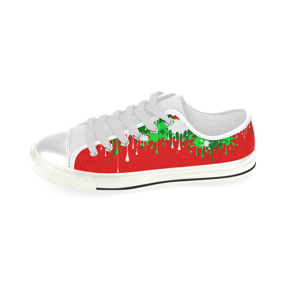 Christmas Paint - Men's Sully Canvas Shoe (SIZE 13-14)