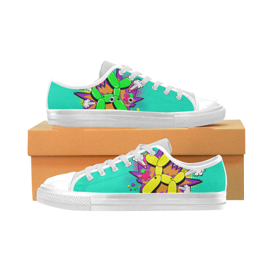 Comic Mermaid Fart - Men's Sully Canvas Shoe (SIZE 6-12)