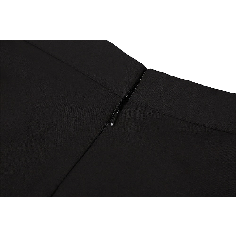 Black - Juliette Swing Skirt