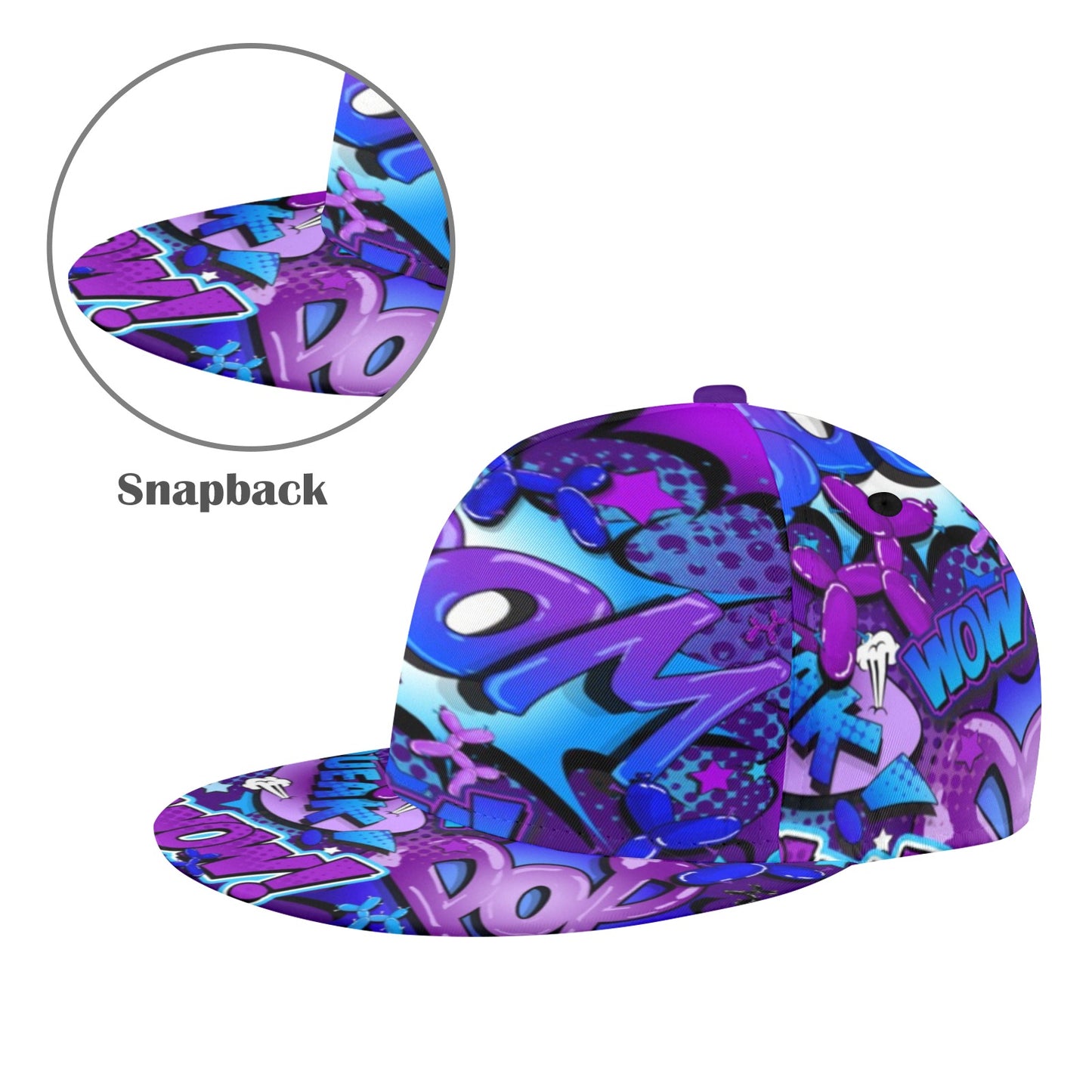 Balloon Twister Cap blue and purple