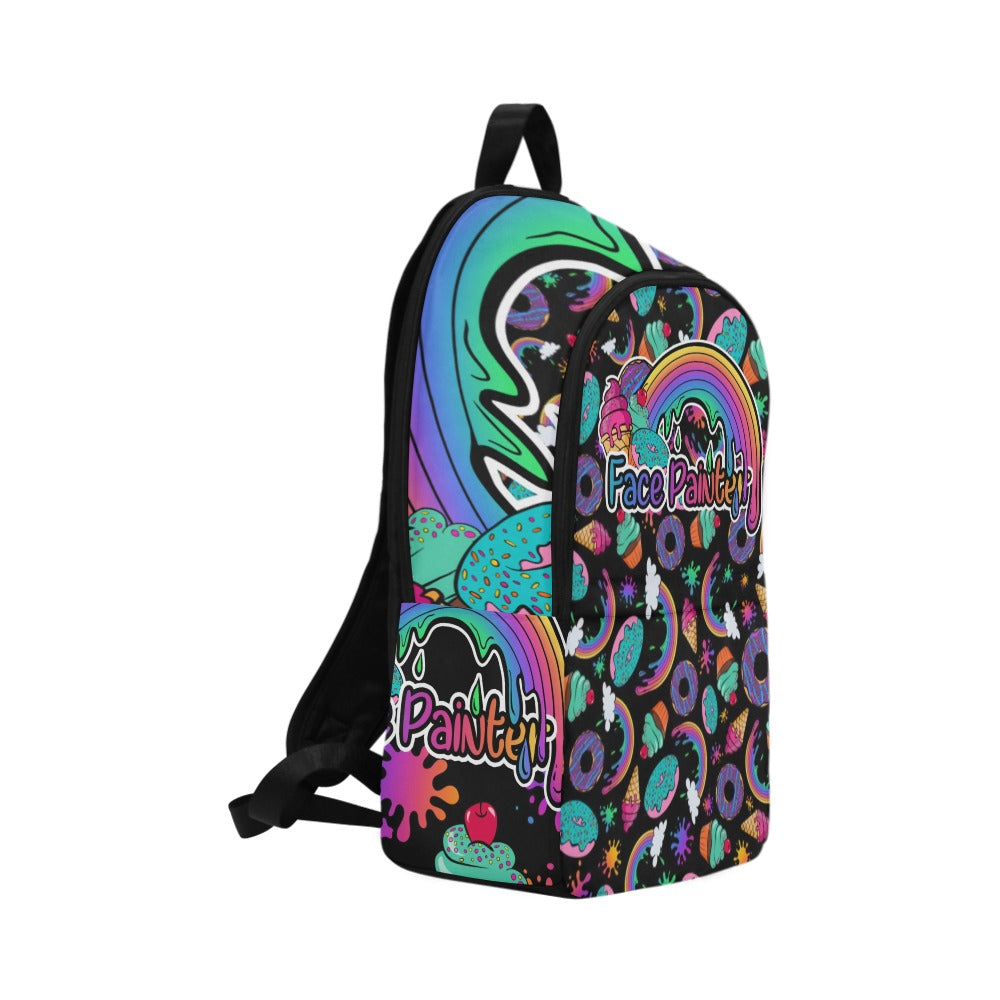 Colourcore rainbow backpack for face painters