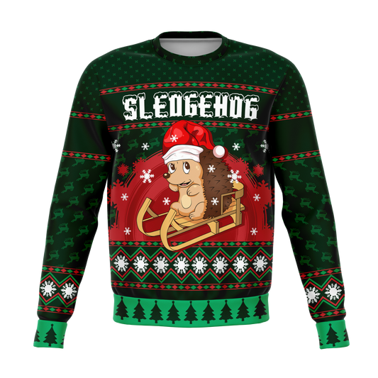 Hedgehog Christmas Sweater Balloon Dog Apparel 1