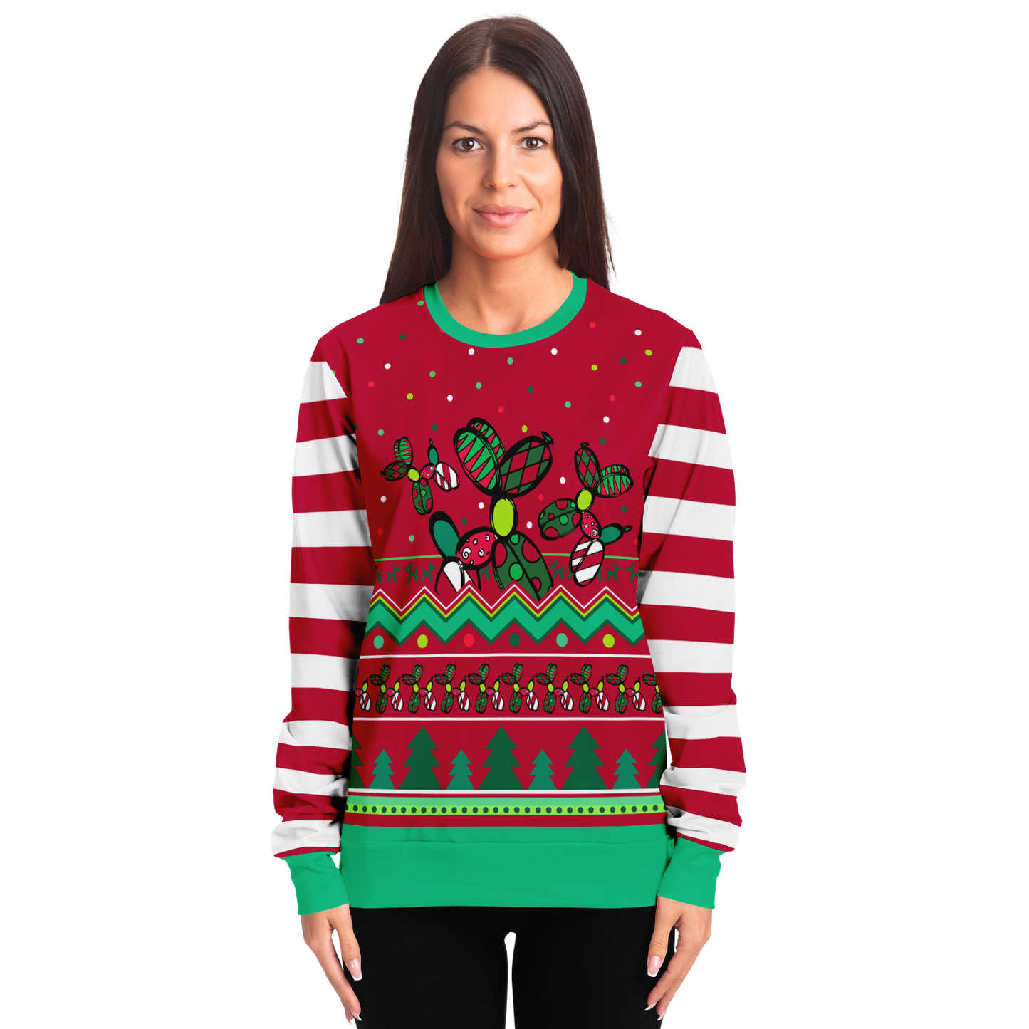 Balloon Dog Ugly Christmas Sweater