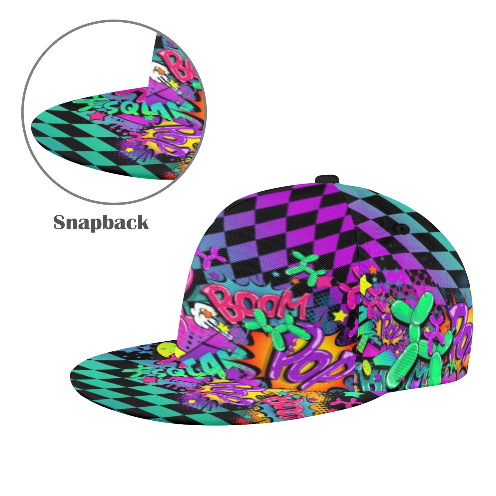 Fun and Colourful Cap for Balloon twisters and face painters