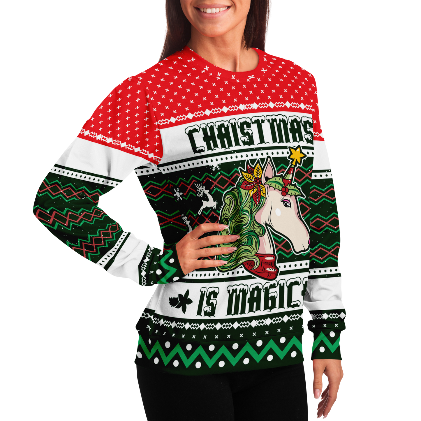 Unicorn Magic - Ugly Christmas Sweater