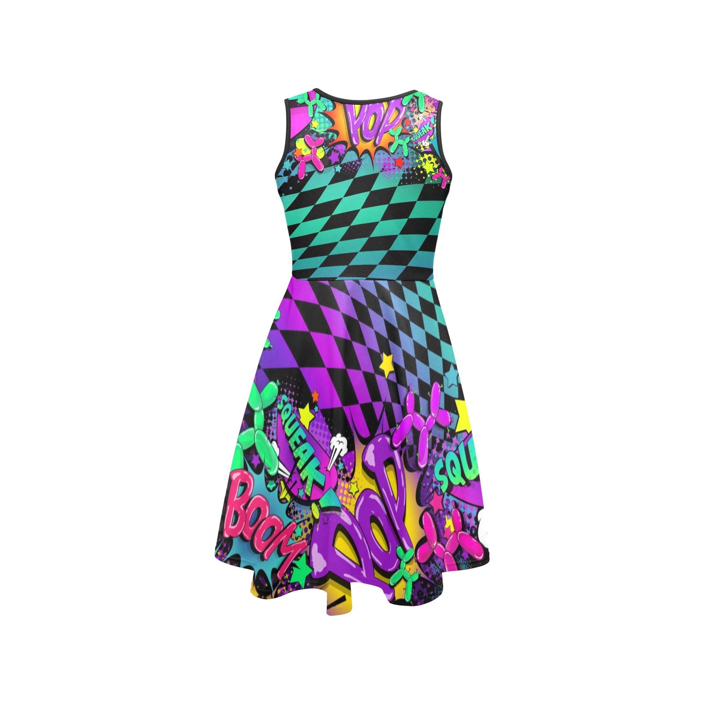 Balloon Fashion Dress for Performing