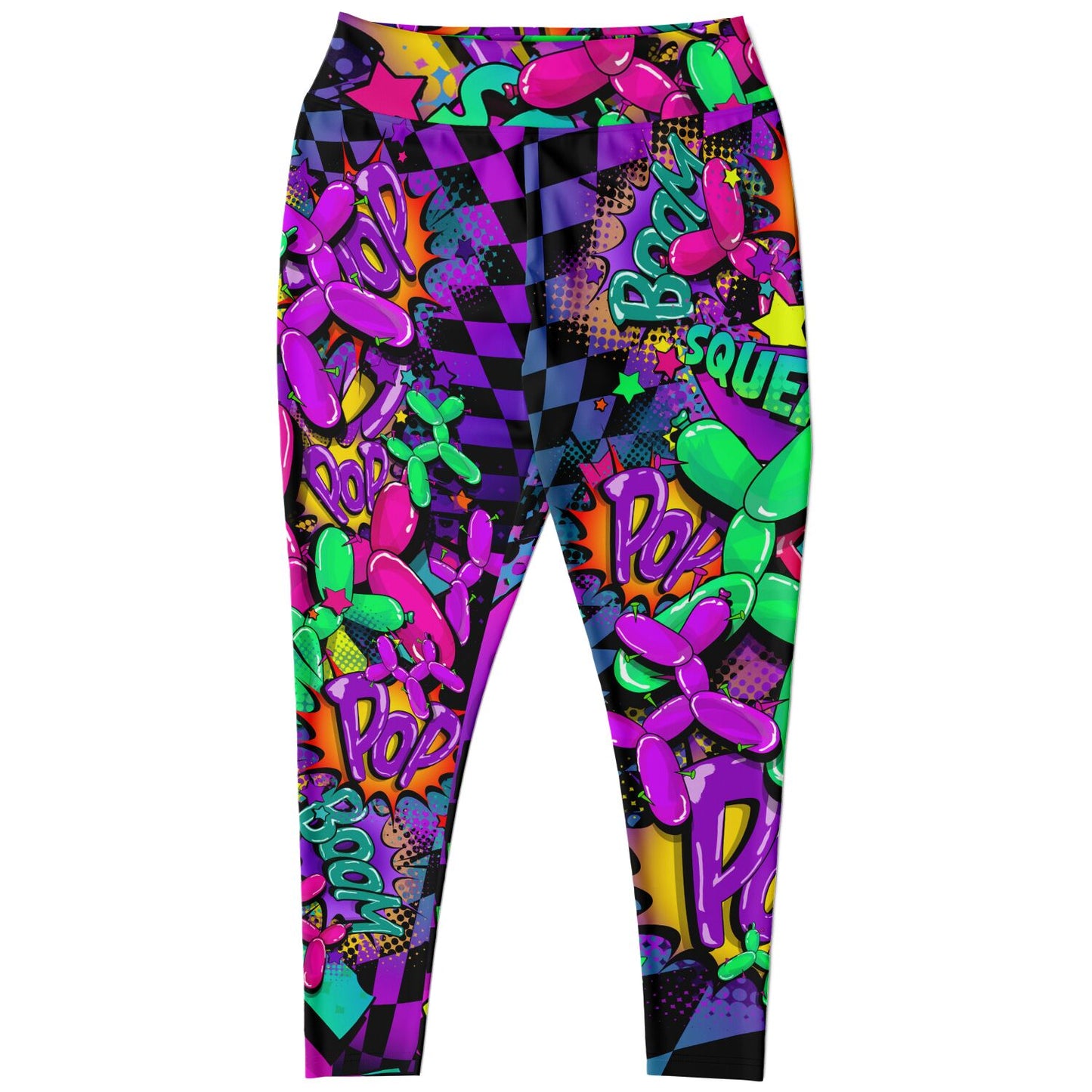 Leaky squeaky BOOM! - Curve Leggings (2XL-6XL)