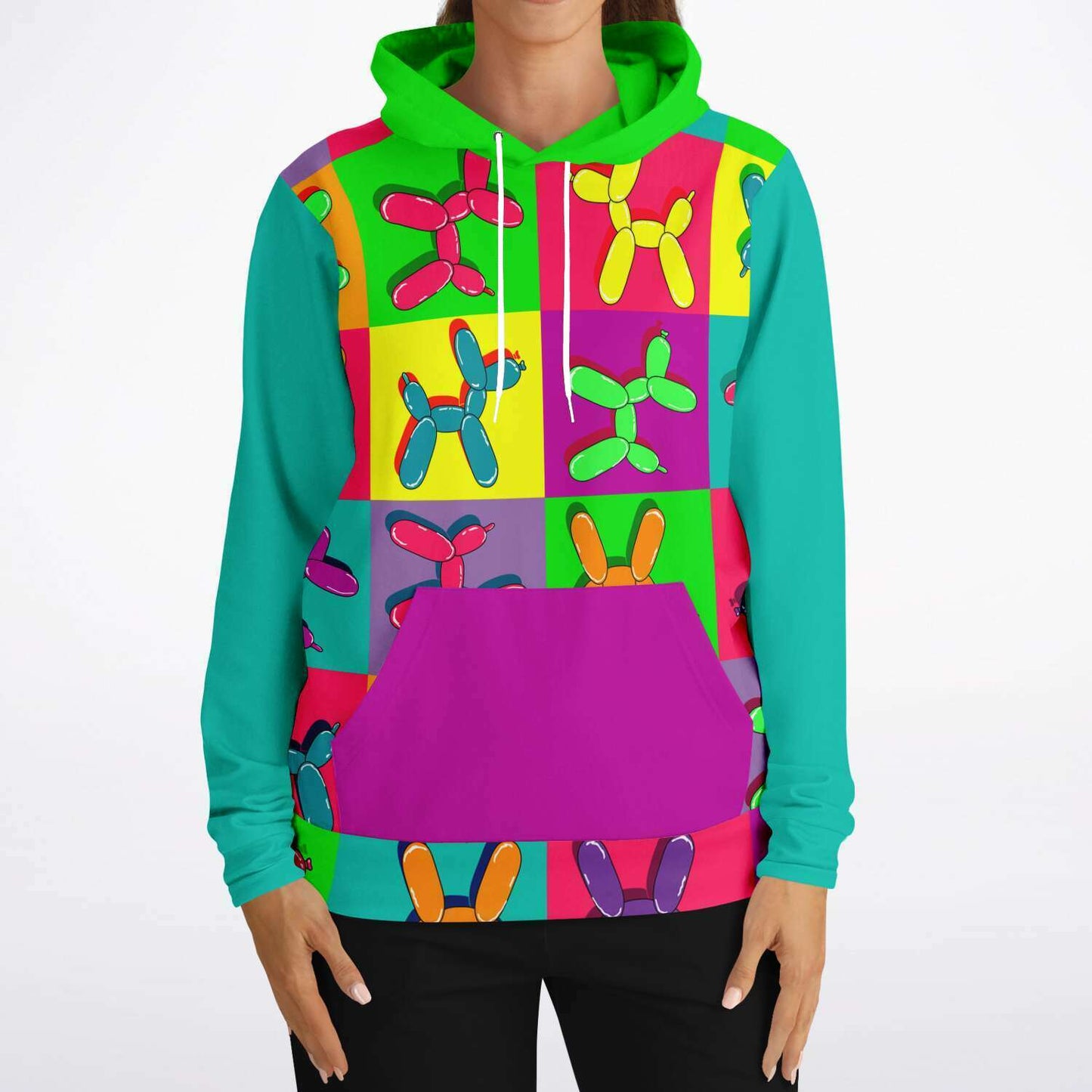 Retro Dog - Premium Hoodie