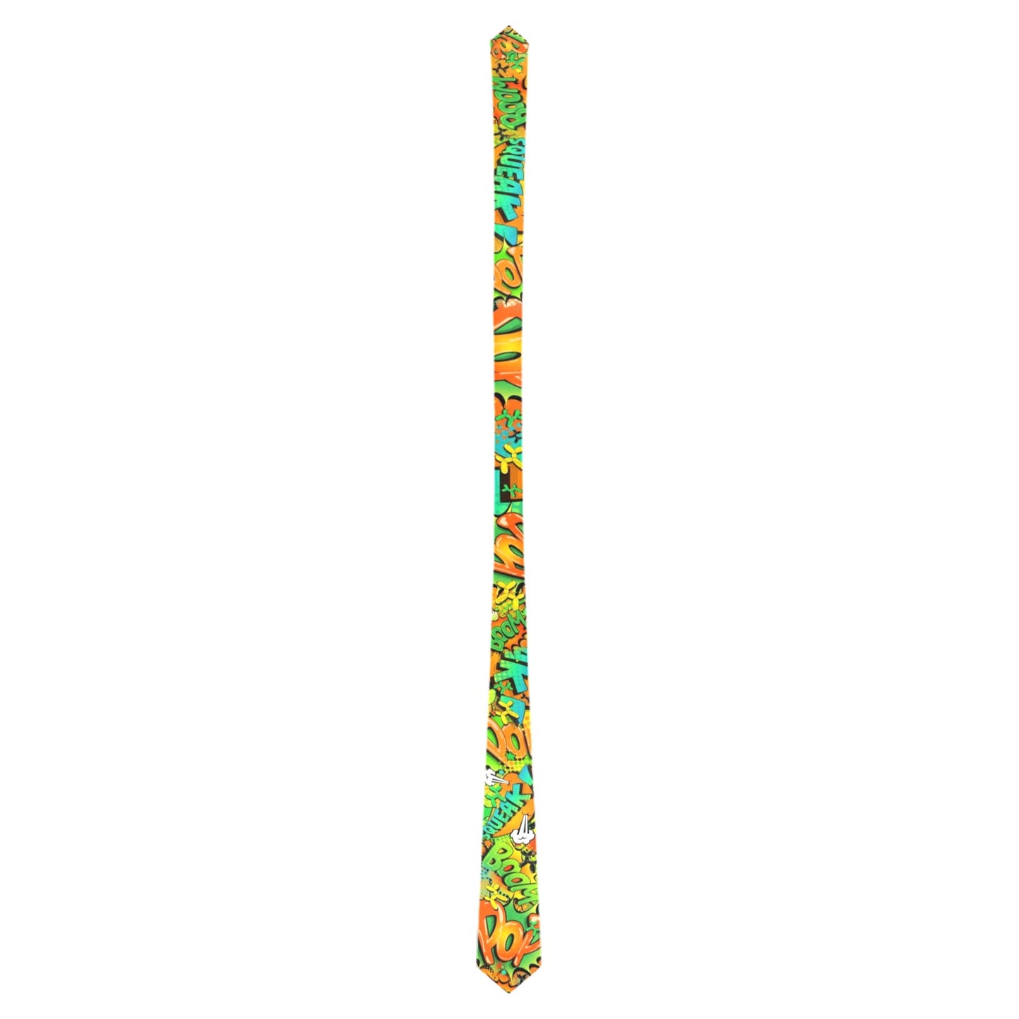 Balloon Twister Tie orange and Green