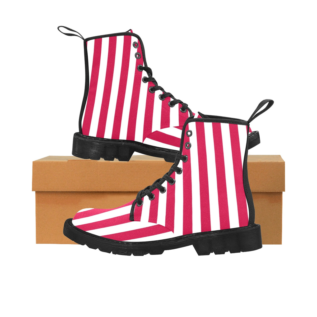 Candy Cane Women's Ollie Boots Balloon Dog Apparel