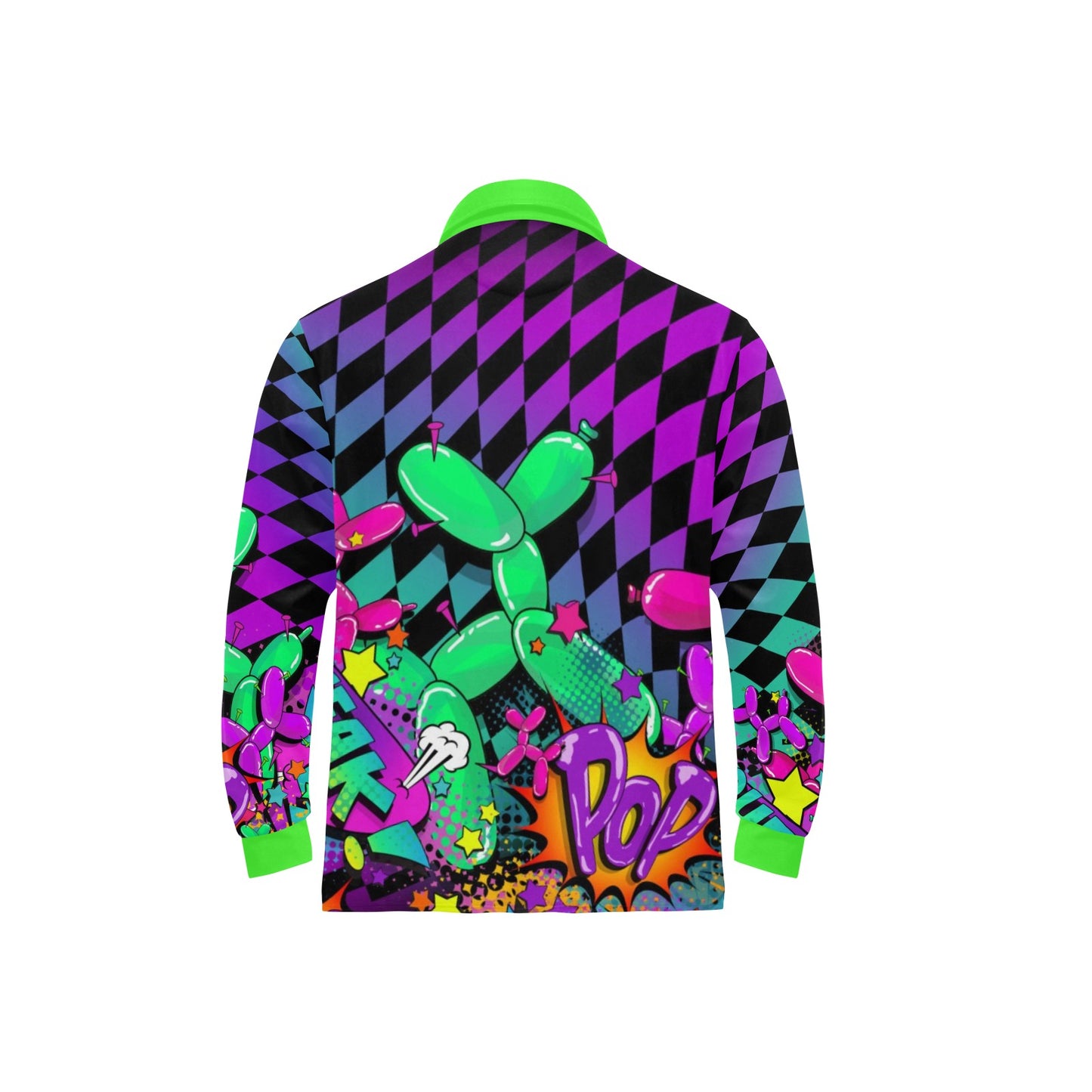 Balloon Artist Uniform Long Sleeve Polo Shirts