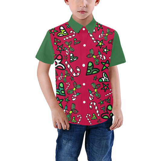 Christmas Jumble - Women and Kids Short Sleeve Shirt