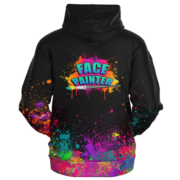 Face Painter Premium Zip Hoodie Unisex
