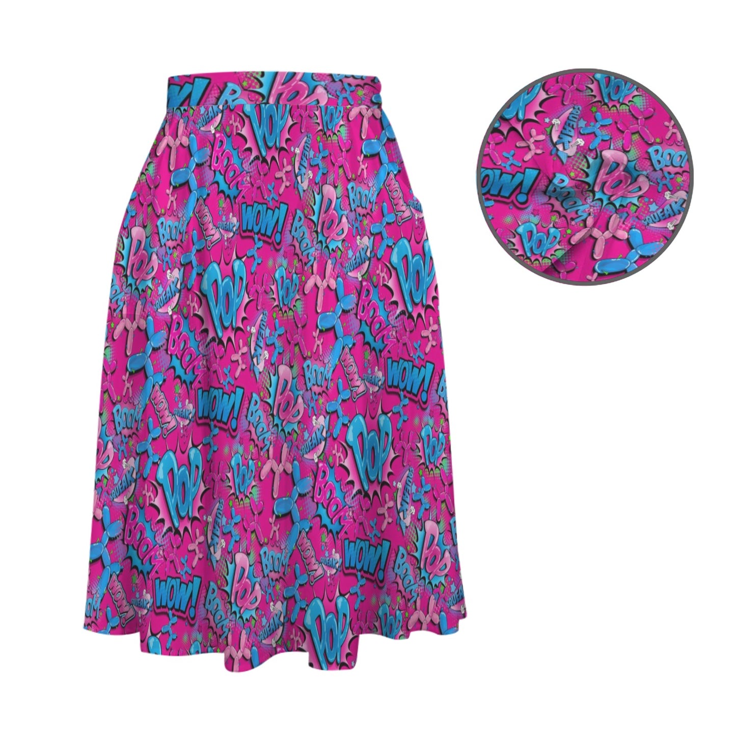 Fun balloon dog skirt for balloon artists