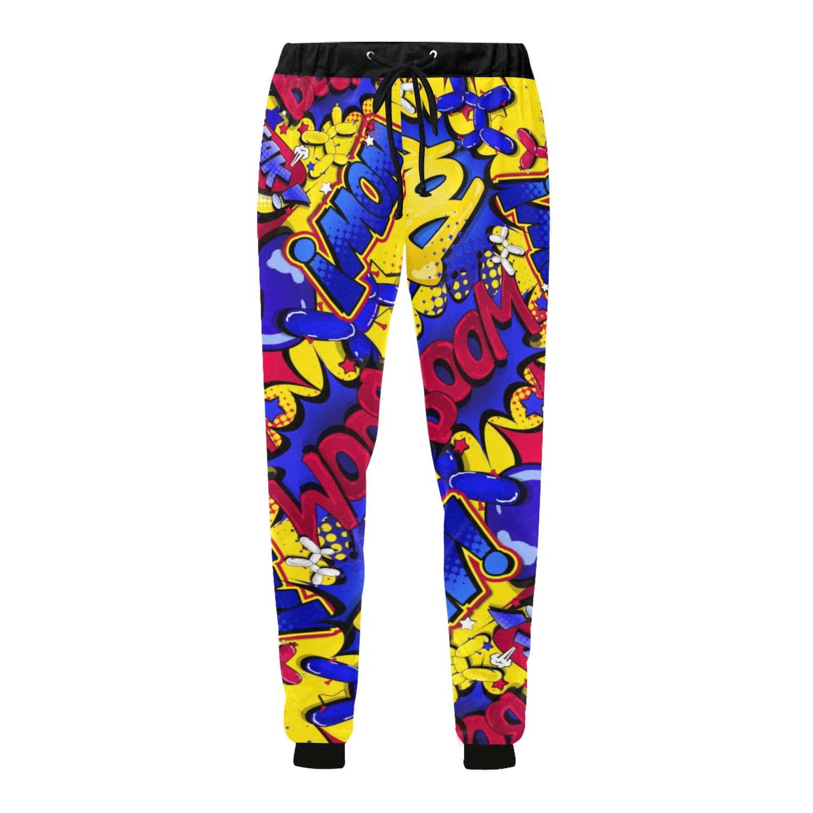 Comic BOOM! Track pants for balloon artists and entertainers
