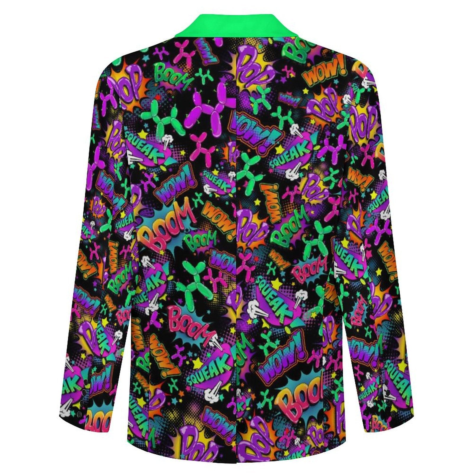 Amazing balloon twisting jacket for professional kids entertainers