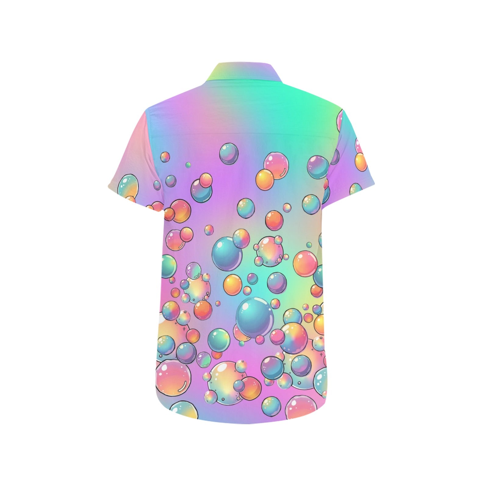 bubble artist shirt rainbow pastel