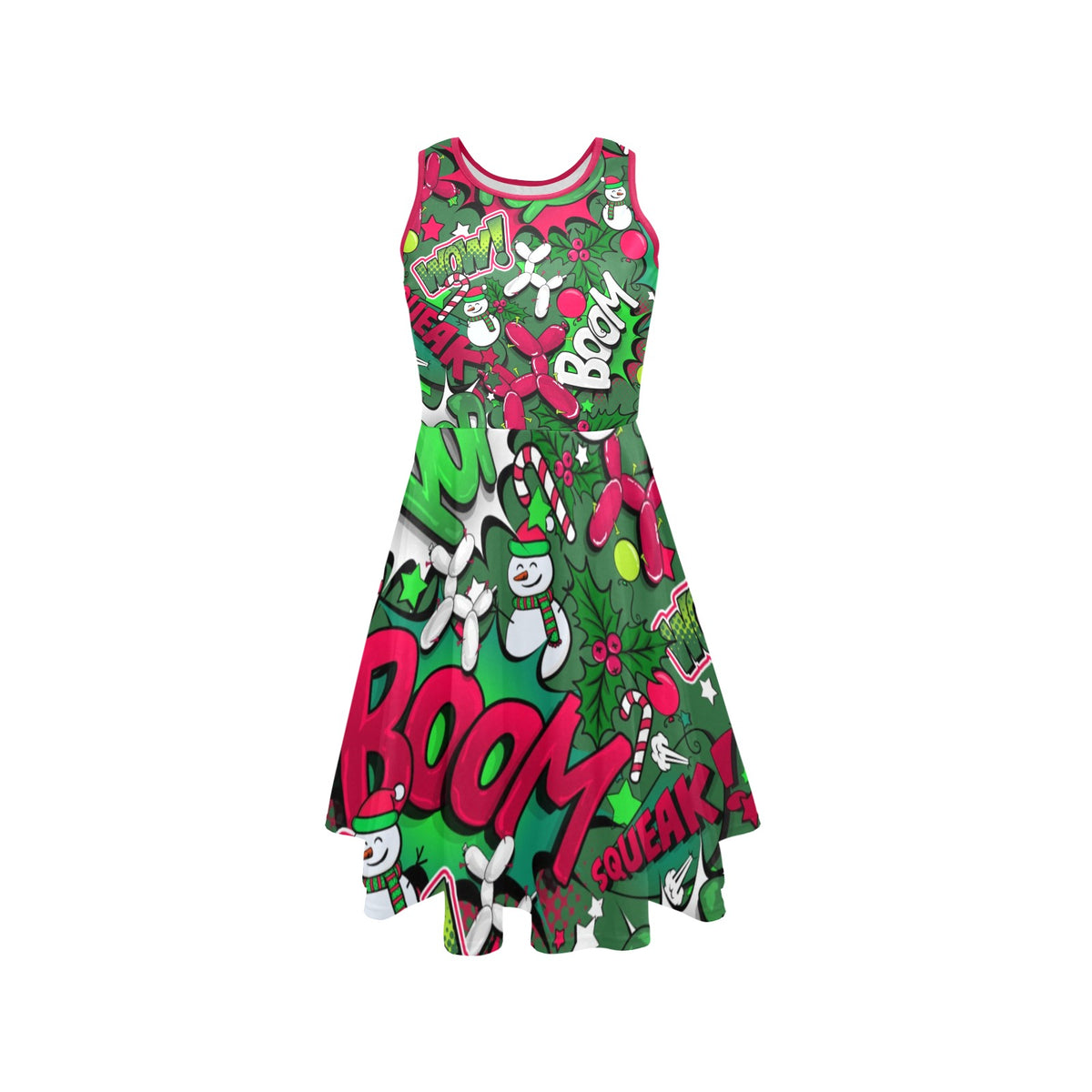 Green Christmas - JoJo Dress (XS