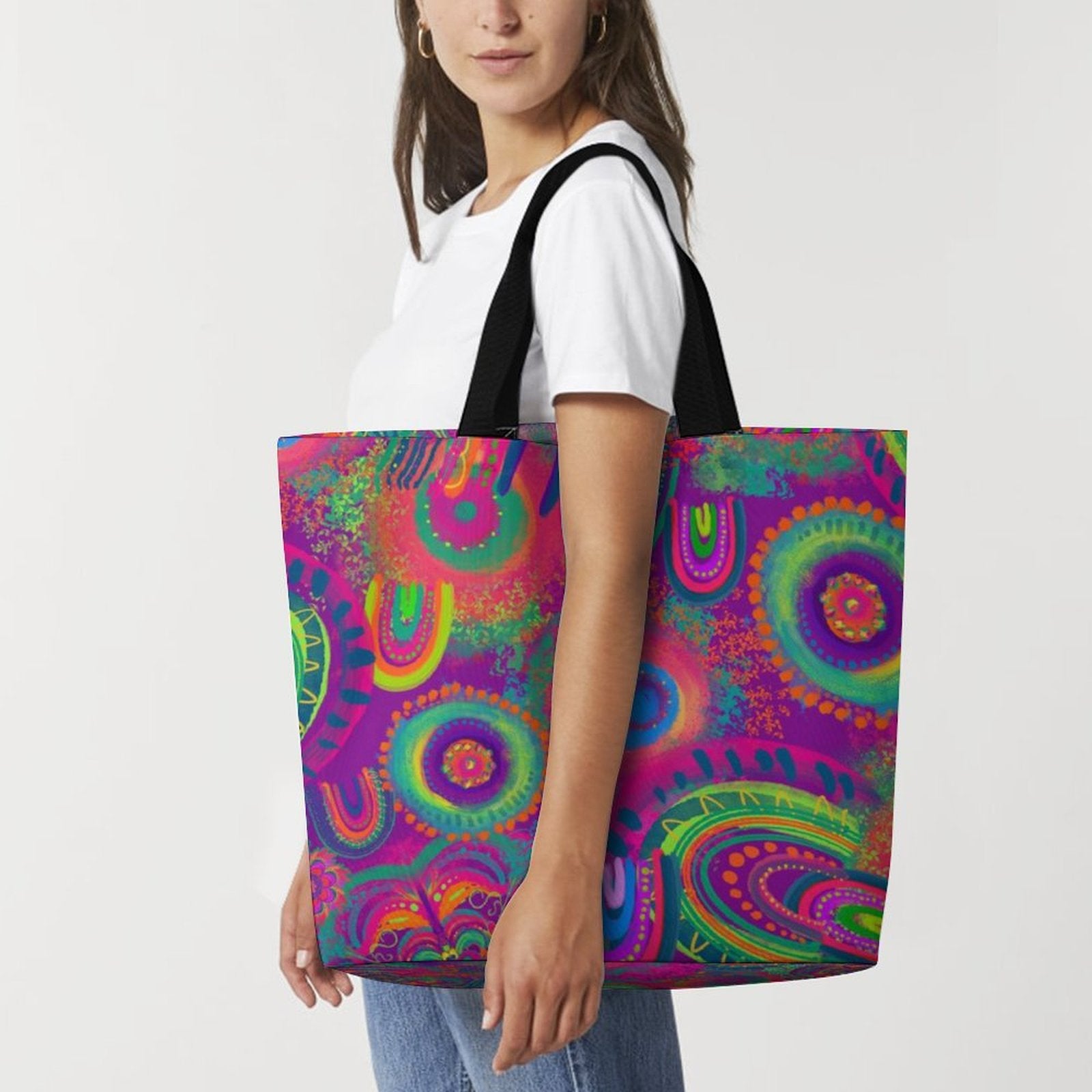Amazing colourful bag for face painters