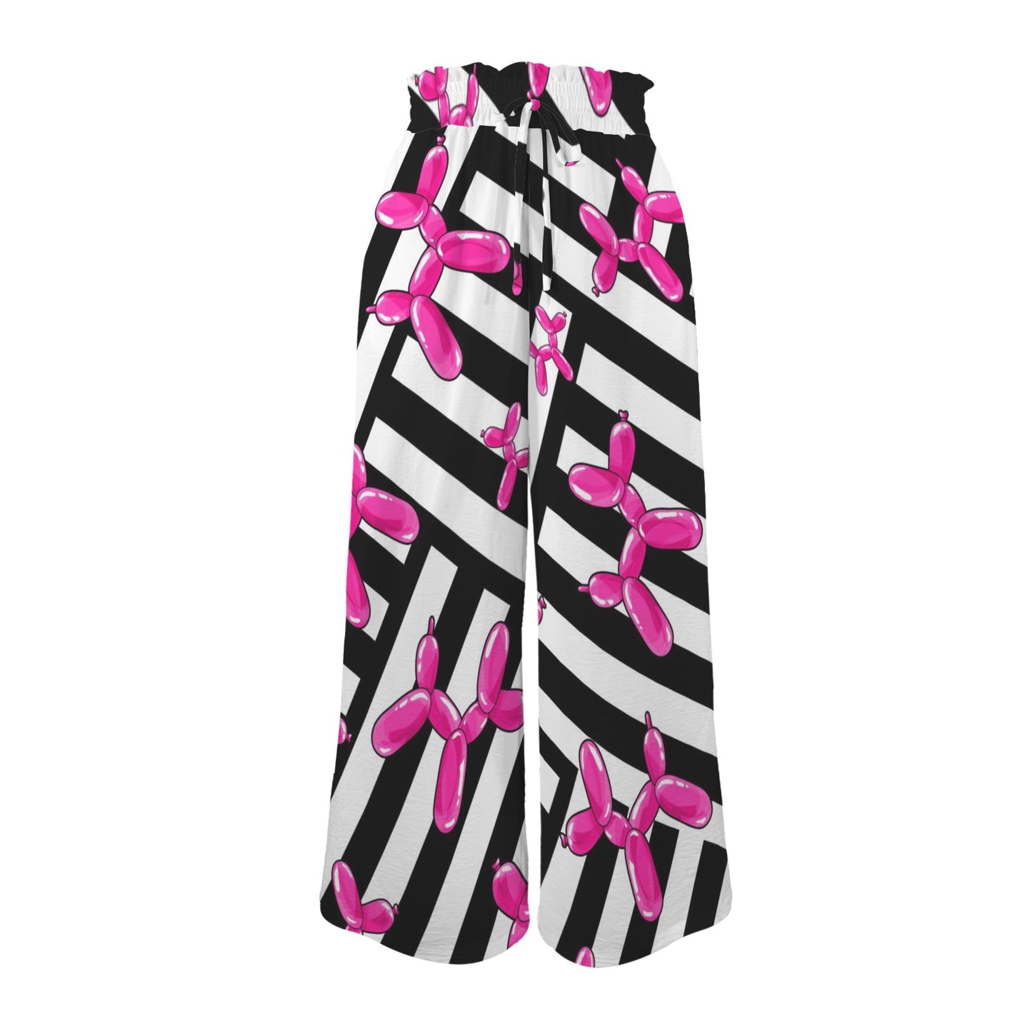 Pink balloon dog pants for balloon twisting
