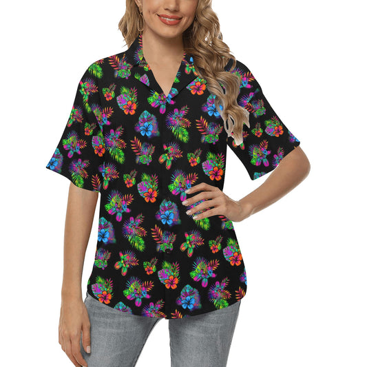 Party shirt Hawaiian shirt with balloon dogs for balloon twisting