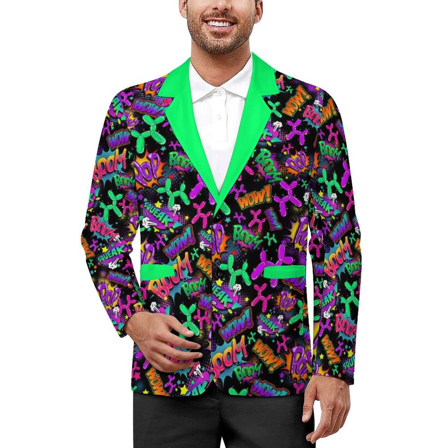 Colourful jacket for kids entertainers