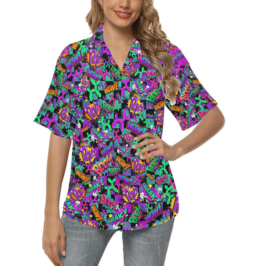 Colourful and fun party shirt for balloon twisting