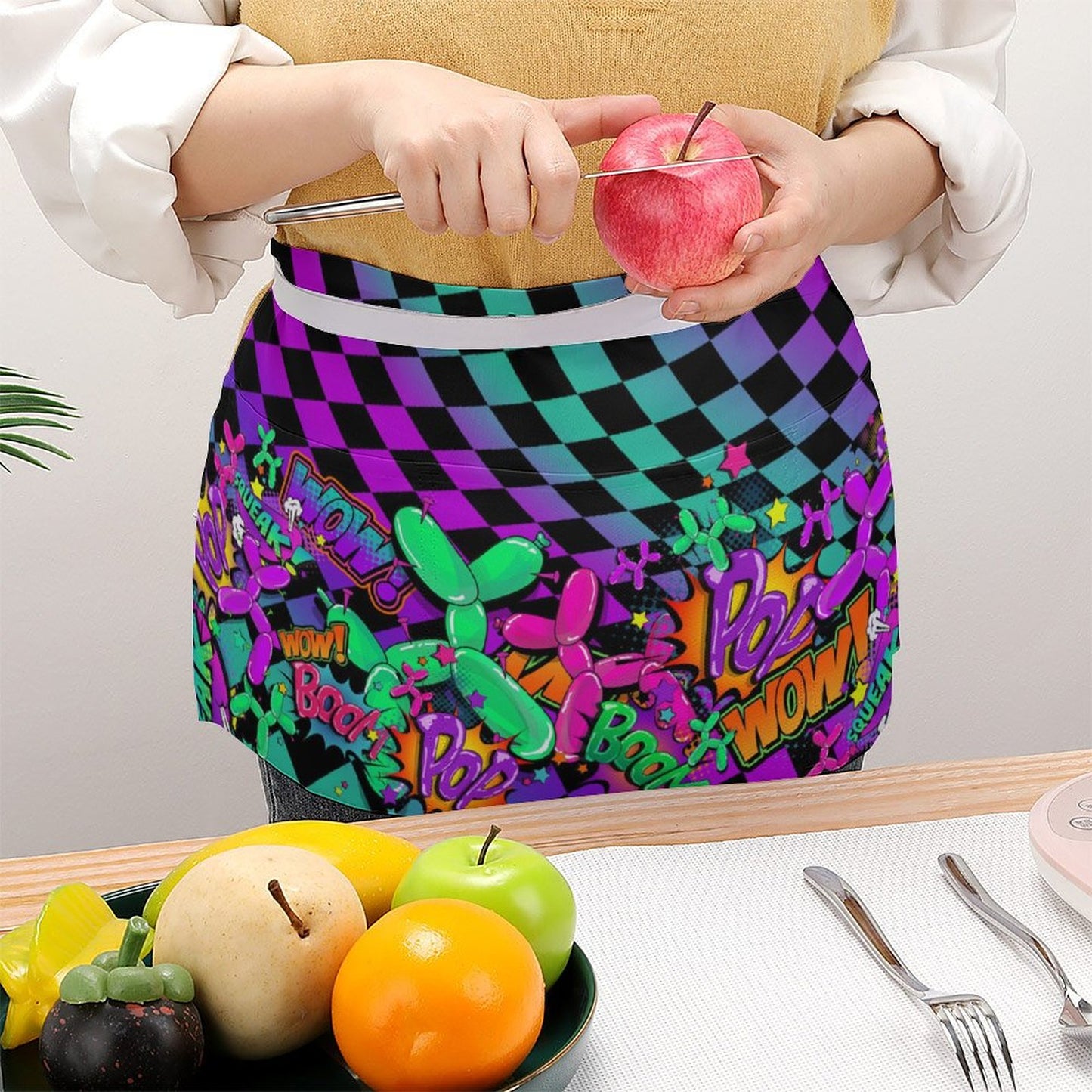 Balloon dog apron for balloon twisters and entertainers