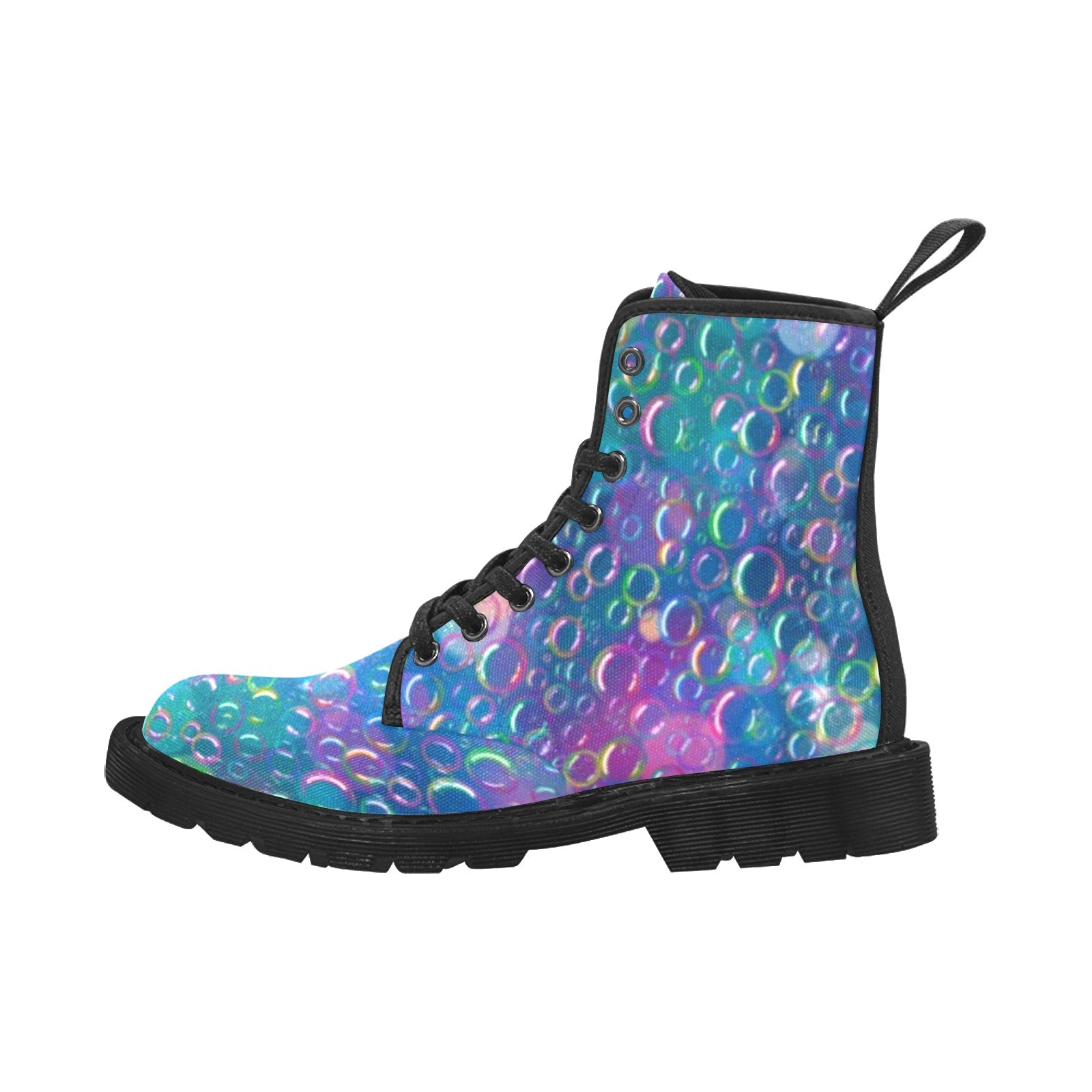 Rainbow Bubble Boots