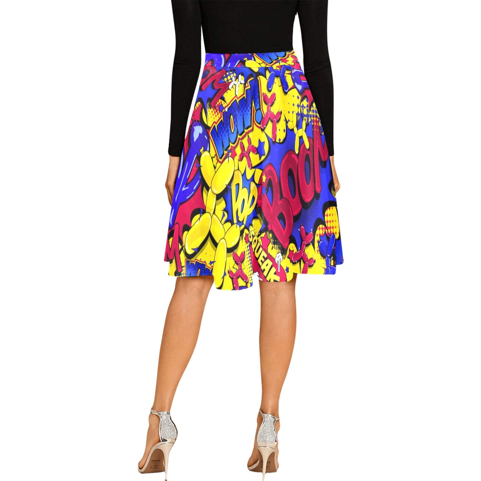Skirt for Balloon Artist, Face Painter and Entertainer Yellow red and Blue