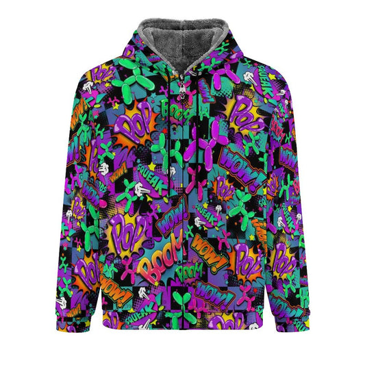 Balloon Animal Jacket with fleece lining