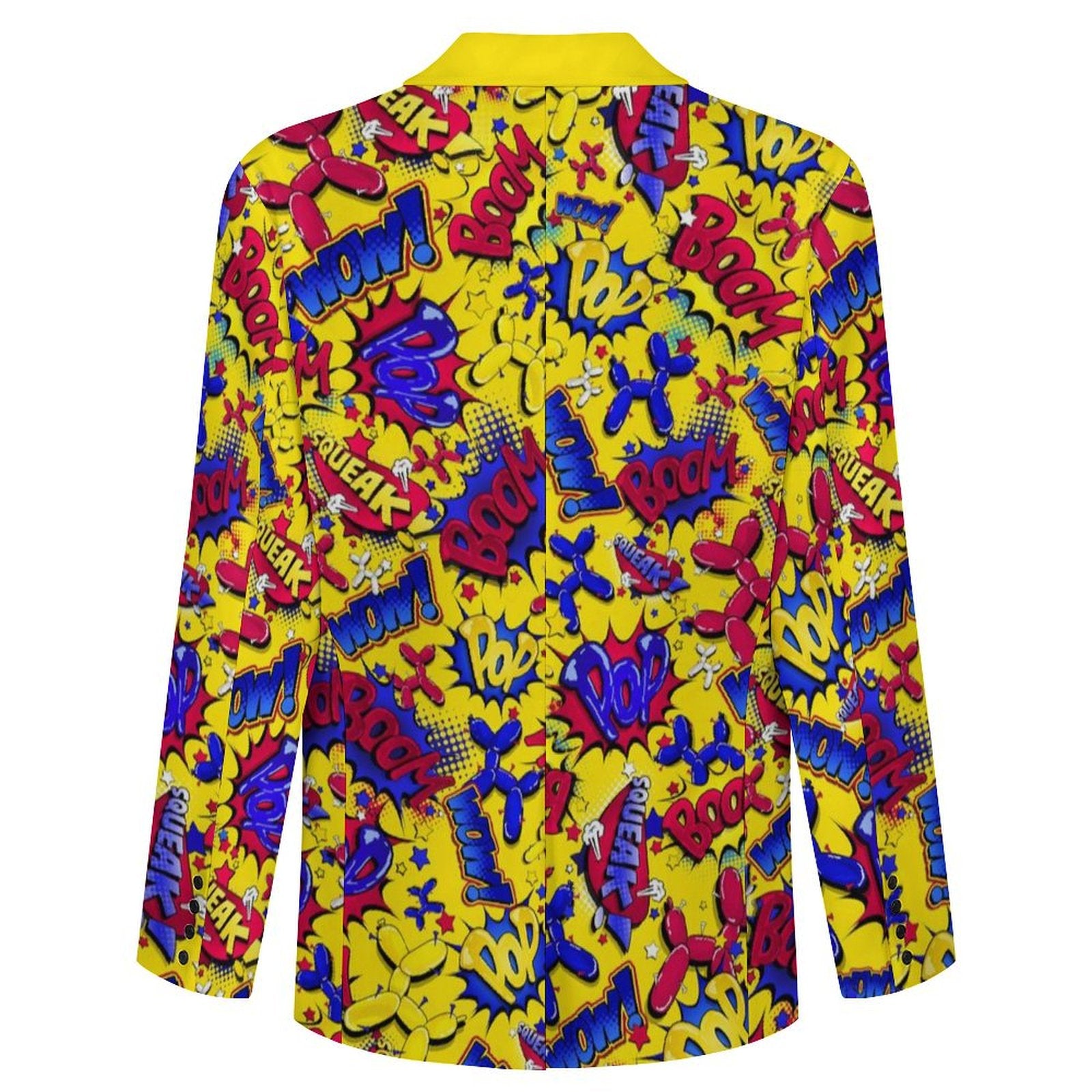 Comic Book Suit Jacket for Balloon Artists