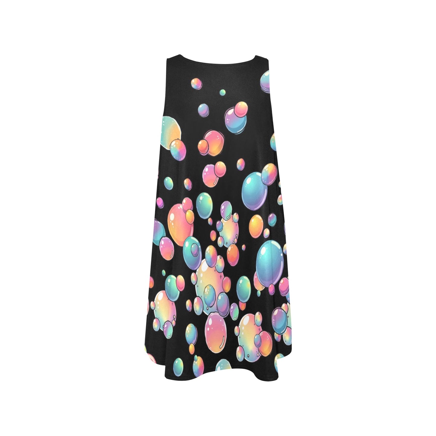 Bubble dress for professional bubble artists and facepainters