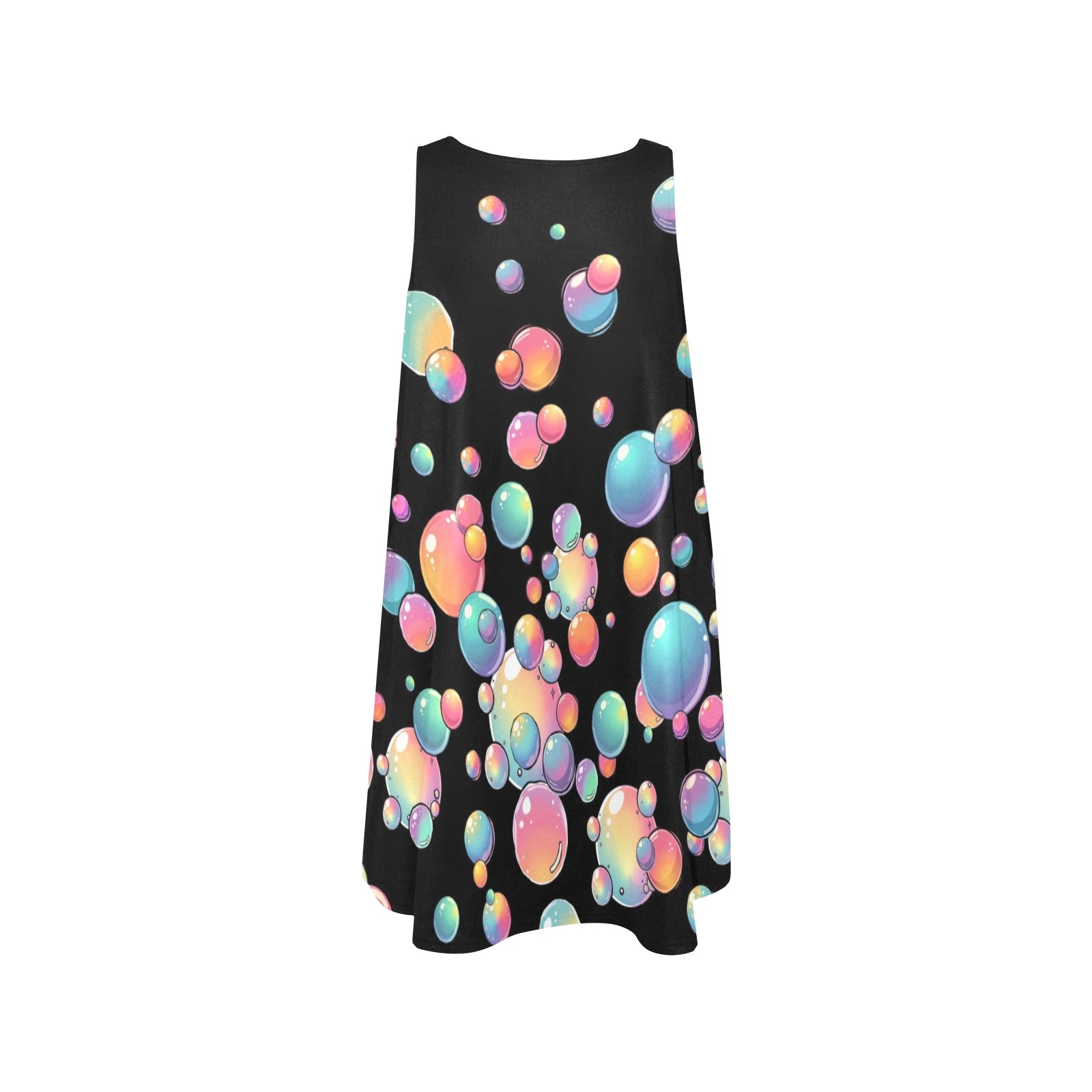 Bubble dress for professional bubble artists and facepainters