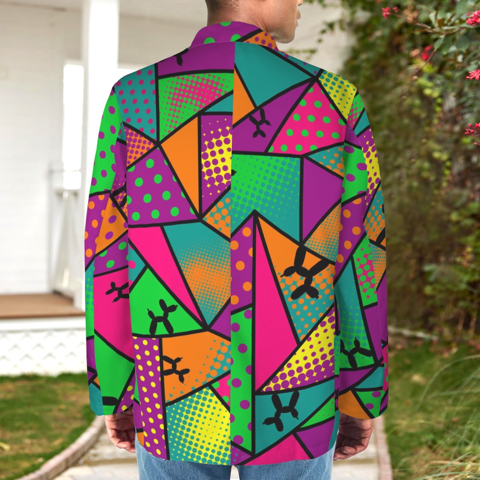Crazy jacket for balloon twisting