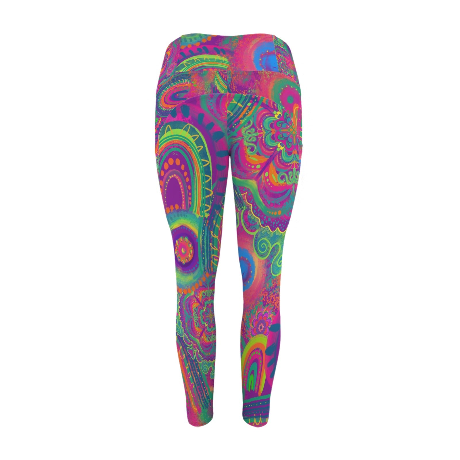 Tie dye leggings for face painters and kids entertainers